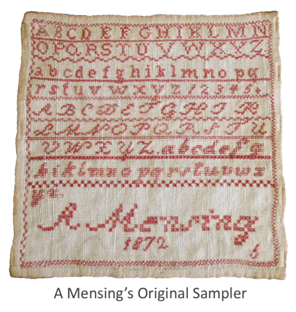 A Mensing 1872 E-pattern